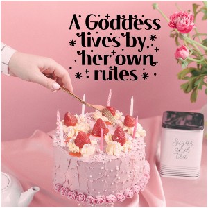 Eiremade Arts & Crafts Decals: A Goddess Rules