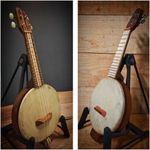 Eiremade Music Instruments Made To Order Bodhralele™ Series Banjolele
