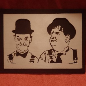 Eiremade Arts & Crafts Laurel and Hardy